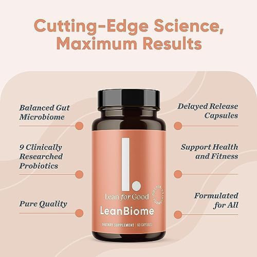 LeanBiome supports gut health and promotes better digestion and comfort